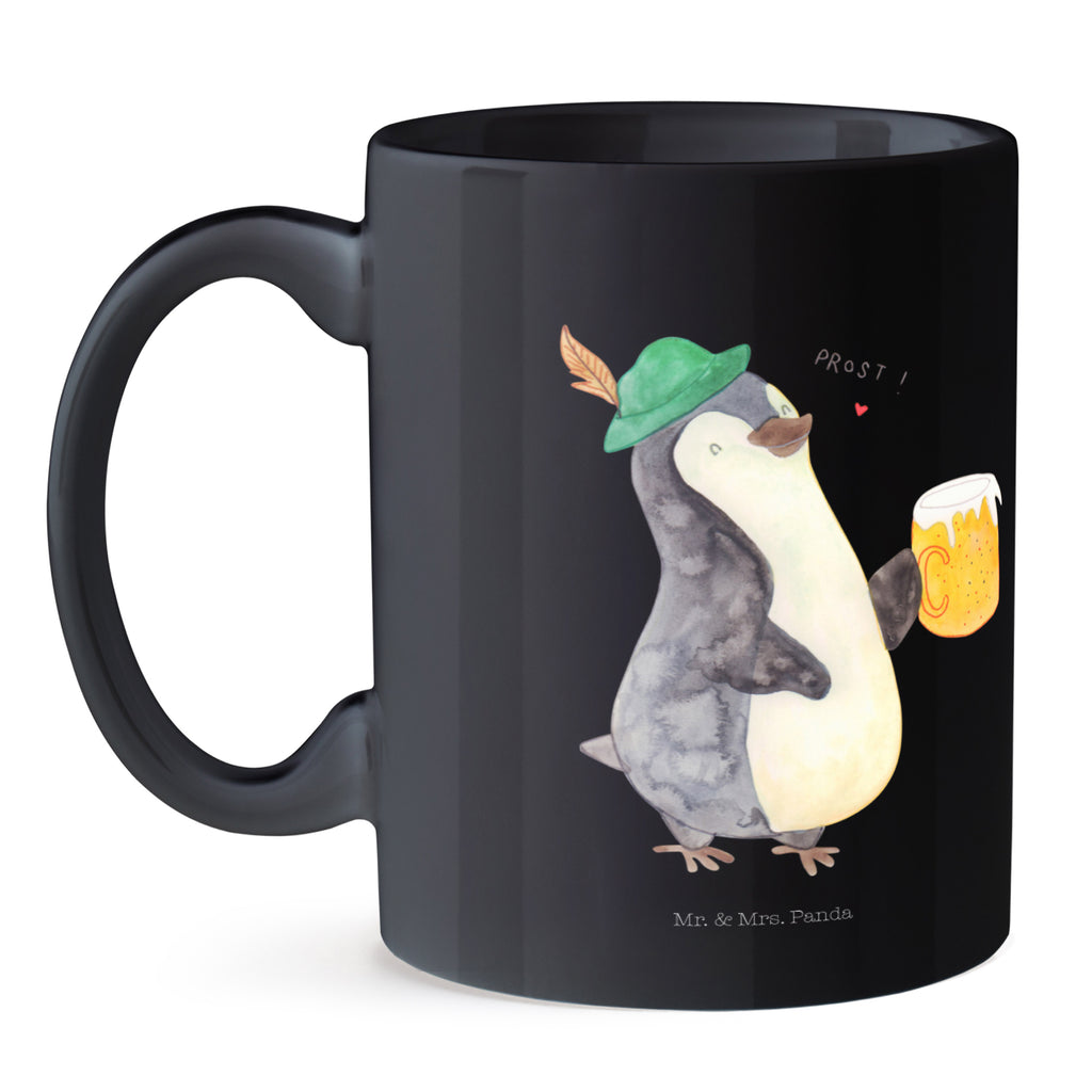 Tasse Pinguin Bier Pinguin, Pinguine, Bier, Oktoberfest,  Becher, Kaffeetasse, Kaffeebecher, Tee, Frühstück, Büro  Pinguin