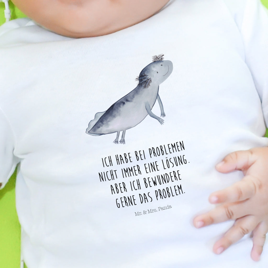12-18 Monate Baby Longsleeve Axolotl schwimmt Mädchen, Jungen, Baby, Langarm, Bio, Kleidung, Axolotl, Molch, Axolot, Schwanzlurch, Lurch, Lurche, Problem, Probleme, Lösungen, Motivation