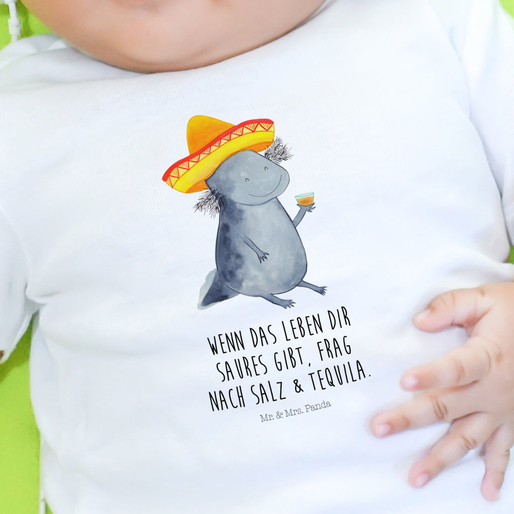 12-18 Monate Baby Longsleeve Axolotl Tequila Mädchen, Jungen, Baby, Langarm, Bio, Kleidung, Axolotl, Molch, Mexico, Mexiko, Sombrero, Zitrone, Tequila, Motivation, Spruch, Schwanzlurch, Lurch, Lurche, Axolot, Feuerdrache, Feuersalamander
