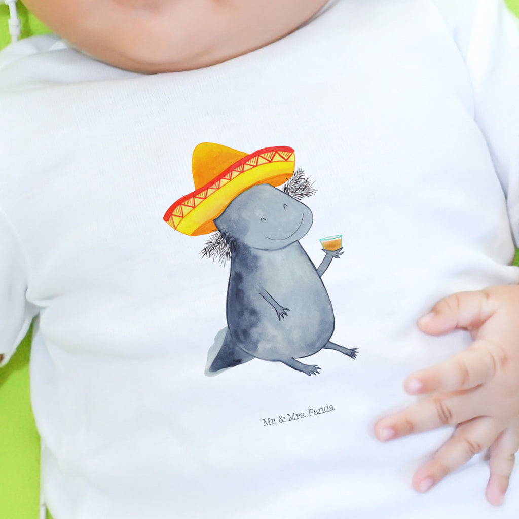 12-18 Monate Baby Longsleeve Axolotl Tequila Mädchen, Jungen, Baby, Langarm, Bio, Kleidung, Axolotl, Molch, Mexico, Mexiko, Sombrero, Zitrone, Tequila, Motivation, Spruch, Schwanzlurch, Lurch, Lurche, Axolot, Feuerdrache, Feuersalamander