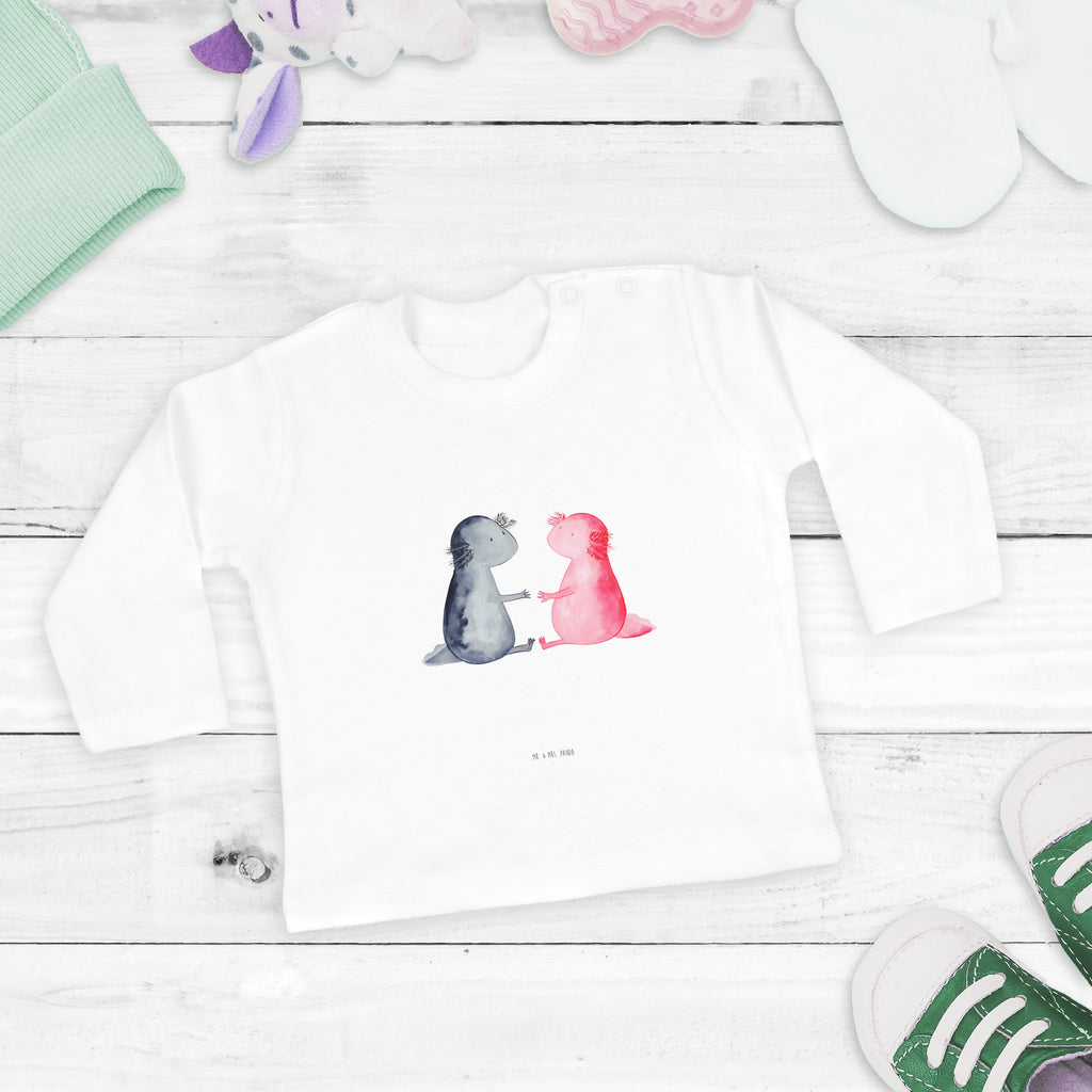 12-18 Monate Baby Longsleeve Axolotl Liebe Mädchen, Jungen, Baby, Langarm, Bio, Kleidung, Axolotl, Molch, Axolot, Schwanzlurch, Lurch, Lurche, Liebe, große Liebe, Liebesbeweis, Freund, Verlobter, Ehemann, Jahrestag, Valentinstag