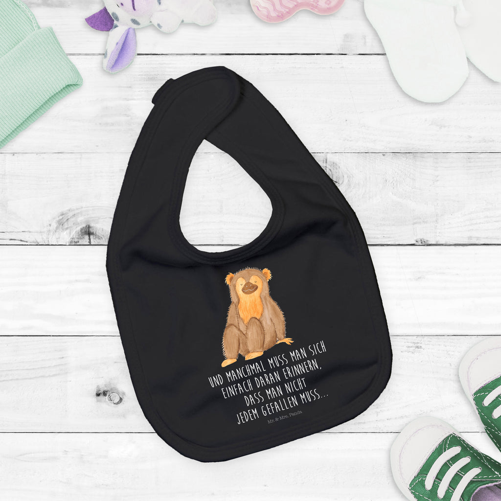 Organic Babylätzchen Affe Baby, Lätzchen, Spucktuch, Sabberlätzchen, Klettlätzchen, Babygeschenk, Baby Lätzchen, Geschenk für Geburt, Geschenk zur Geburt, Baby Spucktuch, Babyausstattung, Geschenkidee für Babyparty, Afrika, Wildtiere, Affe, Äffchen, Affen, Selbstliebe, Respekt, Motivation, Selbstachtung, Liebe, Selbstbewusstsein, Selfcare