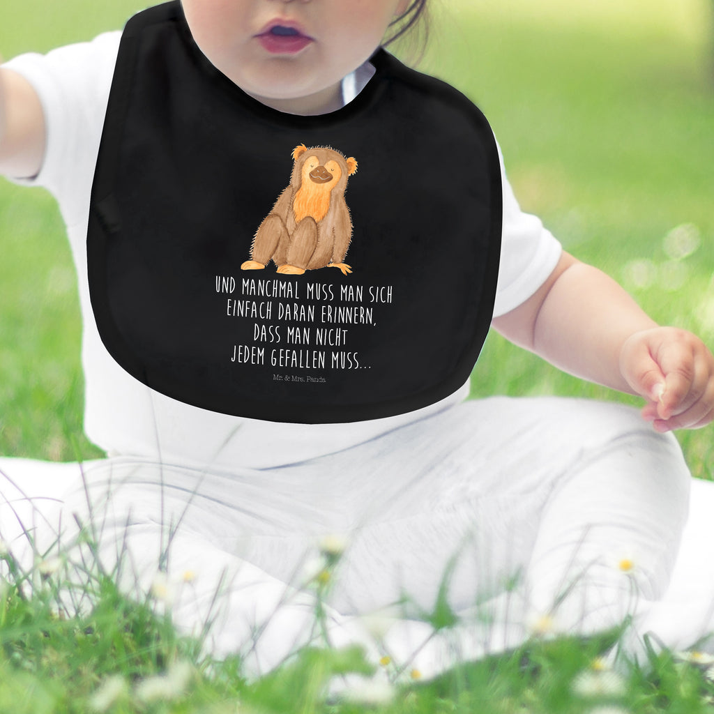 Organic Babylätzchen Affe Baby, Lätzchen, Spucktuch, Sabberlätzchen, Klettlätzchen, Babygeschenk, Baby Lätzchen, Geschenk für Geburt, Geschenk zur Geburt, Baby Spucktuch, Babyausstattung, Geschenkidee für Babyparty, Afrika, Wildtiere, Affe, Äffchen, Affen, Selbstliebe, Respekt, Motivation, Selbstachtung, Liebe, Selbstbewusstsein, Selfcare