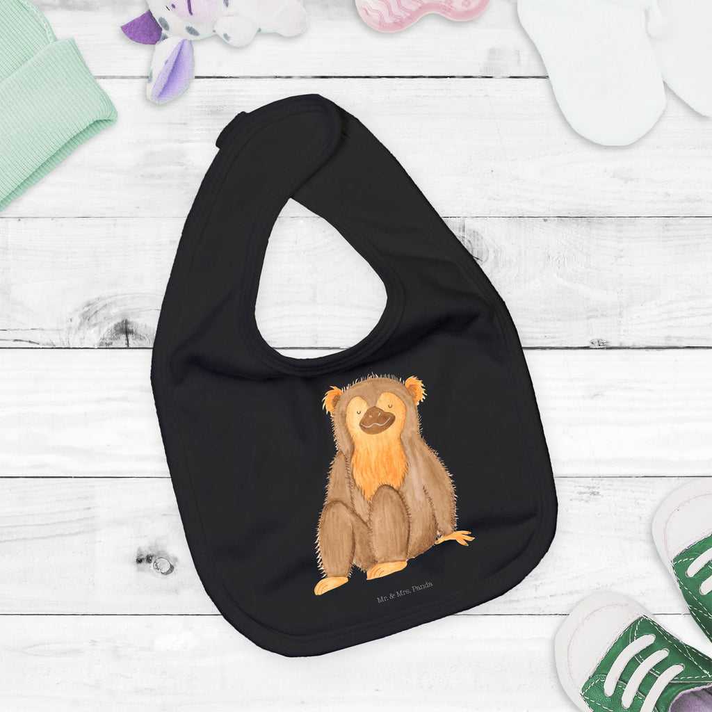 Organic Babylätzchen Affe Baby, Lätzchen, Spucktuch, Sabberlätzchen, Klettlätzchen, Babygeschenk, Baby Lätzchen, Geschenk für Geburt, Geschenk zur Geburt, Baby Spucktuch, Babyausstattung, Geschenkidee für Babyparty, Afrika, Wildtiere, Affe, Äffchen, Affen, Selbstliebe, Respekt, Motivation, Selbstachtung, Liebe, Selbstbewusstsein, Selfcare