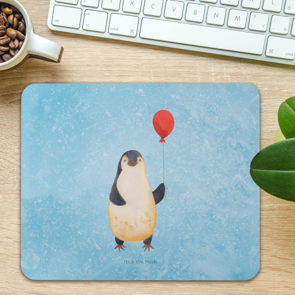 Mauspad Pinguin Luftballon Mousepad, Computer zubehör, Büroausstattung, PC Zubehör, Arbeitszimmer, Mauspad, Einzigartiges Mauspad, Designer Mauspad, Pinguin, Pinguine, Luftballon, Tagträume, Lebenslust, Geschenk Freundin, Geschenkidee, beste Freundin, Motivation, Neustart, neues Leben, Liebe, Glück