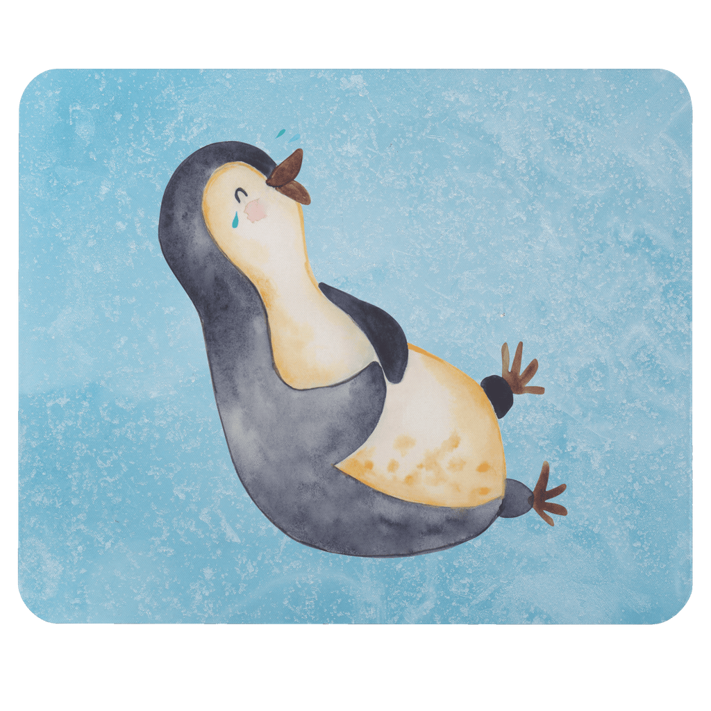 Mauspad Pinguin lachend Mousepad, Computer zubehör, Büroausstattung, PC Zubehör, Arbeitszimmer, Mauspad, Einzigartiges Mauspad, Designer Mauspad, Pinguin, Pinguine, lustiger Spruch, Optimismus, Fröhlich, Lachen, Humor, Fröhlichkeit
