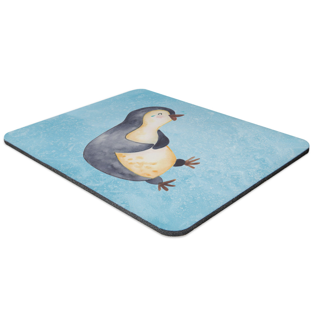 Mauspad Pinguin lachend Mousepad, Computer zubehör, Büroausstattung, PC Zubehör, Arbeitszimmer, Mauspad, Einzigartiges Mauspad, Designer Mauspad, Pinguin, Pinguine, lustiger Spruch, Optimismus, Fröhlich, Lachen, Humor, Fröhlichkeit