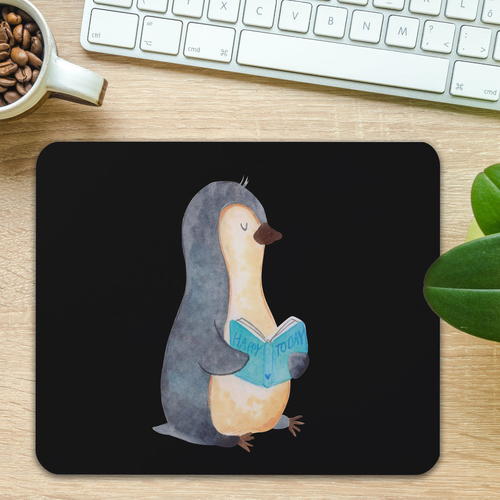 Mauspad Pinguin Buch Mousepad, Computer zubehör, Büroausstattung, PC Zubehör, Arbeitszimmer, Mauspad, Einzigartiges Mauspad, Designer Mauspad, Pinguin, Pinguine, Buch, Lesen, Bücherwurm, Nichtstun, Faulenzen, Ferien, Urlaub, Freizeit