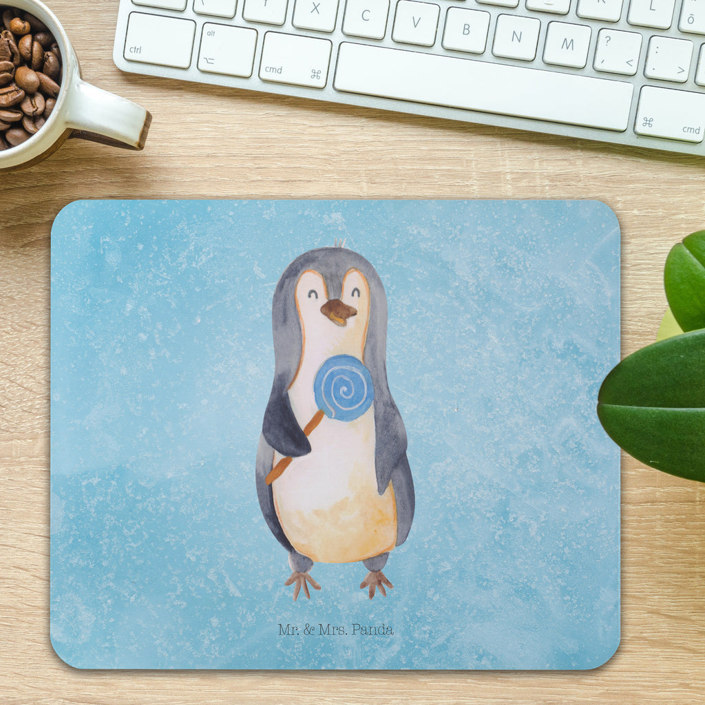 Mauspad Pinguin Lolli Mousepad, Computer zubehör, Büroausstattung, PC Zubehör, Arbeitszimmer, Mauspad, Einzigartiges Mauspad, Designer Mauspad, Pinguin, Pinguine, Lolli, Süßigkeiten, Blödsinn, Spruch, Rebell, Gauner, Ganove, Rabauke