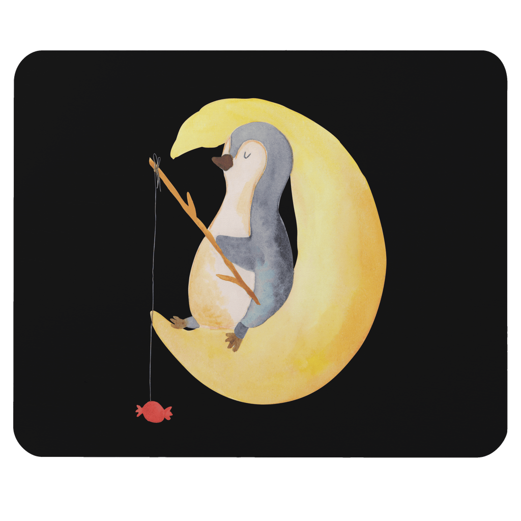 Mauspad Pinguin Mond Mousepad, Computer zubehör, Büroausstattung, PC Zubehör, Arbeitszimmer, Mauspad, Einzigartiges Mauspad, Designer Mauspad, Pinguin, Pinguine, Spruch, schlafen, Nachtruhe, Einschlafen, Schlafzimmer, Schlafstörungen, Gästezimmer