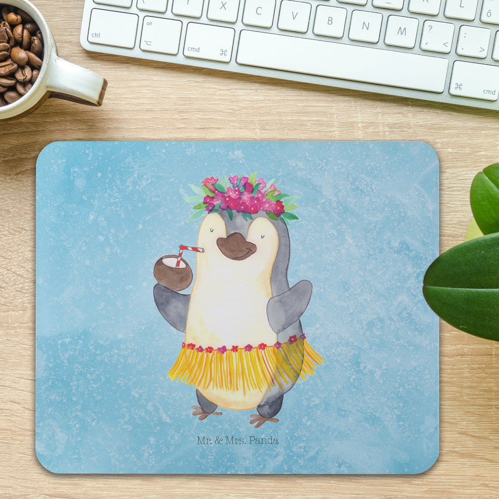 Mauspad Pinguin Kokosnuss Mousepad, Computer zubehör, Büroausstattung, PC Zubehör, Arbeitszimmer, Mauspad, Einzigartiges Mauspad, Designer Mauspad, Pinguin, Aloha, Hawaii, Urlaub, Kokosnuss, Pinguine