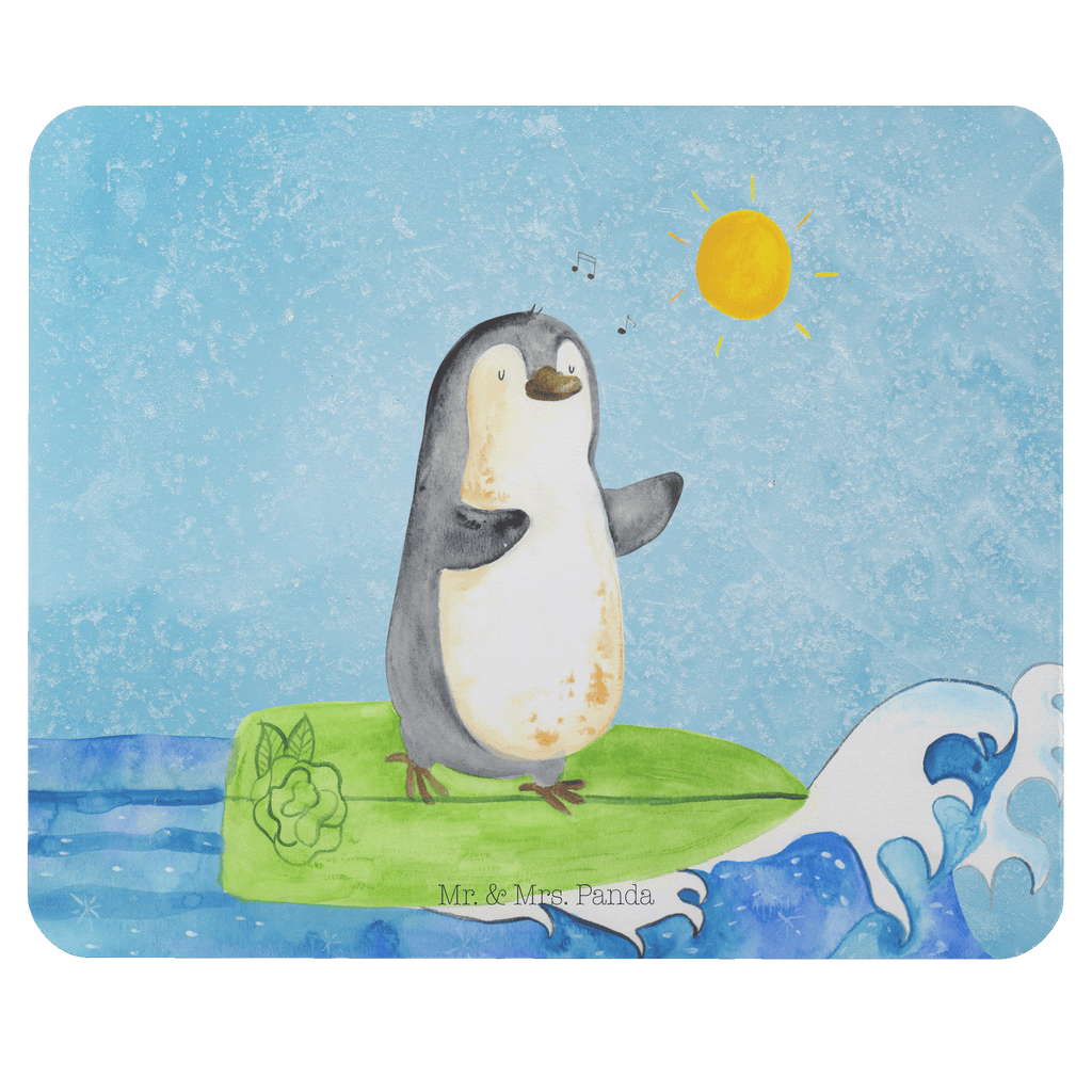Mauspad Pinguin Surfer Mousepad, Computer zubehör, Büroausstattung, PC Zubehör, Arbeitszimmer, Mauspad, Einzigartiges Mauspad, Designer Mauspad, Pinguin, Pinguine, surfen, Surfer, Hawaii, Urlaub, Wellen, Wellen reiten, Portugal
