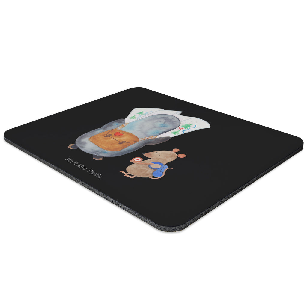 Mauspad Pinguin & Maus Wanderer Mousepad, Computer zubehör, Büroausstattung, PC Zubehör, Arbeitszimmer, Mauspad, Einzigartiges Mauspad, Designer Mauspad, Pinguin, Pinguine, Abenteurer, Abenteuer, Roadtrip, Ausflug, Wanderlust, wandern