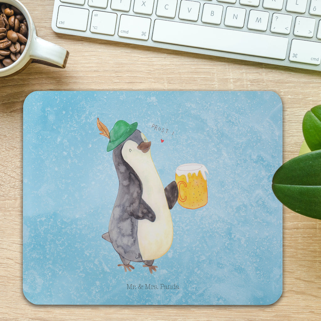 Mauspad Pinguin Bier Mousepad, Computer zubehör, Büroausstattung, PC Zubehör, Arbeitszimmer, Mauspad, Einzigartiges Mauspad, Designer Mauspad, Pinguin, Pinguine, Bier, Oktoberfest