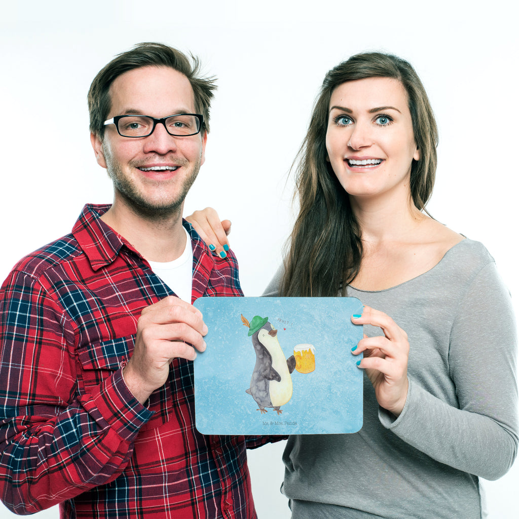 Mauspad Pinguin Bier Mousepad, Computer zubehör, Büroausstattung, PC Zubehör, Arbeitszimmer, Mauspad, Einzigartiges Mauspad, Designer Mauspad, Pinguin, Pinguine, Bier, Oktoberfest