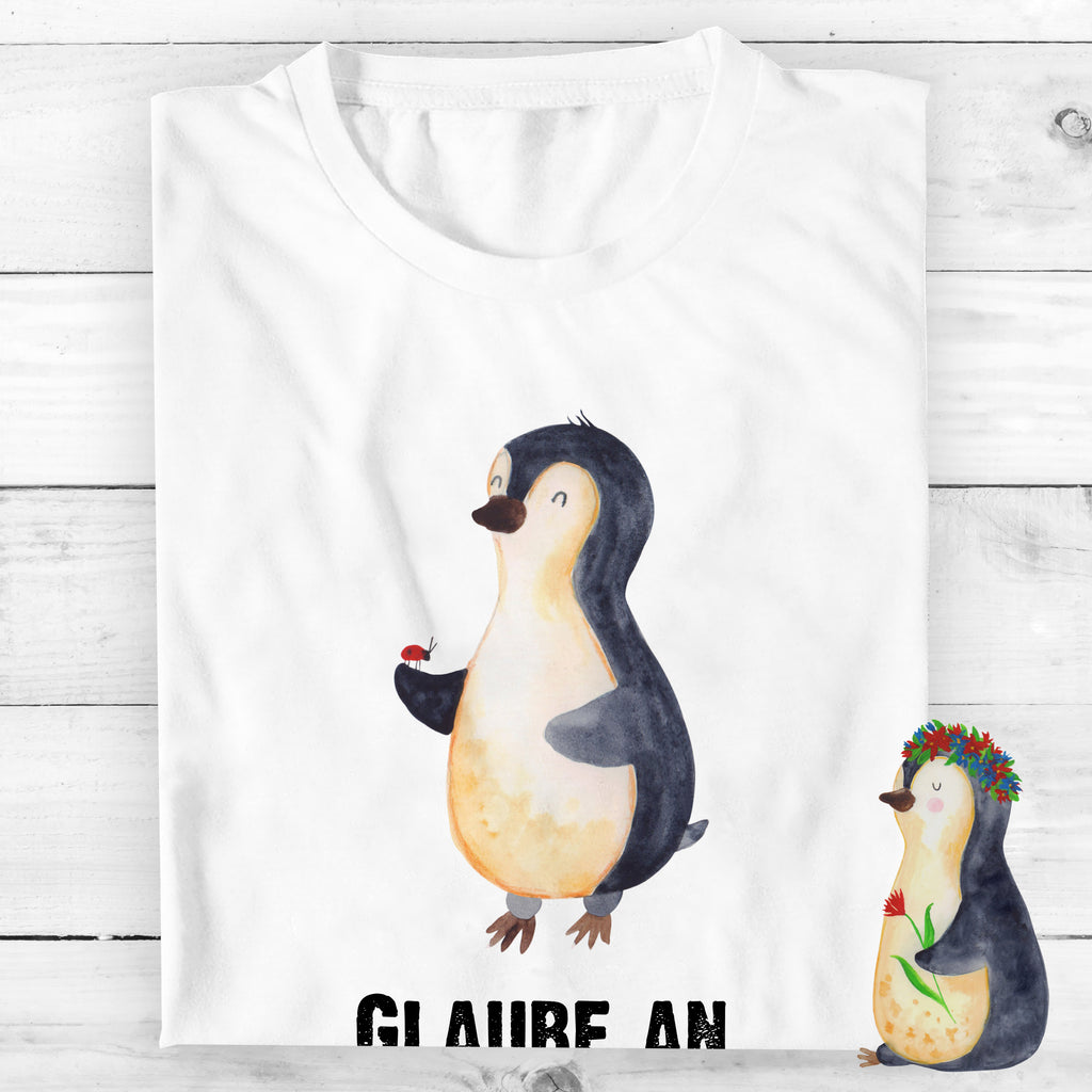 Größe XXL T-Shirt Pinguin Marienkäfer T-Shirt, Shirt, Tshirt, Lustiges T-Shirt, T-Shirt mit Spruch, Party, Junggesellenabschied, Jubiläum, Geburstag, Herrn, Damen, Männer, Frauen, Schlafshirt, Nachthemd, Sprüche, Pinguin, Pinguine, Marienkäfer, Liebe, Wunder, Glück, Freude, Lebensfreude