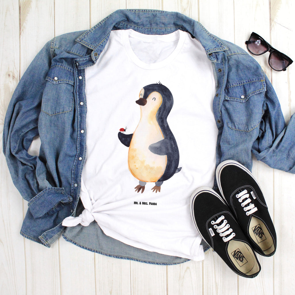 Größe XXL T-Shirt Pinguin Marienkäfer T-Shirt, Shirt, Tshirt, Lustiges T-Shirt, T-Shirt mit Spruch, Party, Junggesellenabschied, Jubiläum, Geburstag, Herrn, Damen, Männer, Frauen, Schlafshirt, Nachthemd, Sprüche, Pinguin, Pinguine, Marienkäfer, Liebe, Wunder, Glück, Freude, Lebensfreude