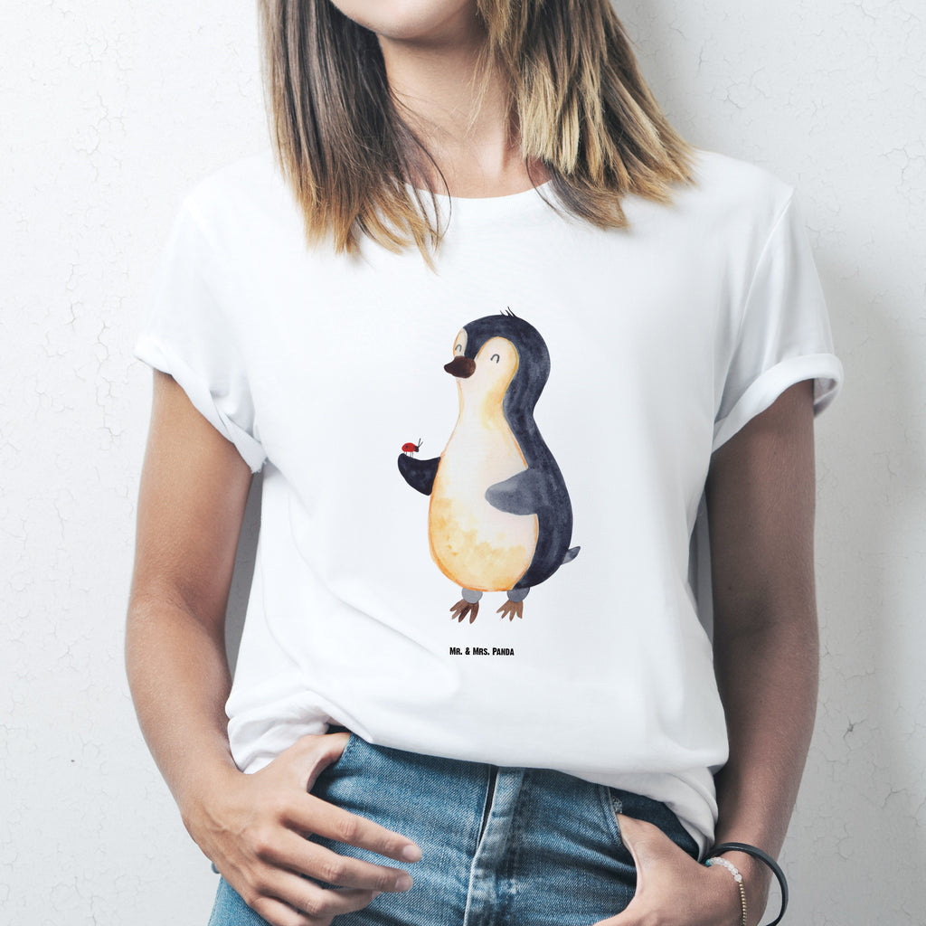 Größe XXL T-Shirt Pinguin Marienkäfer T-Shirt, Shirt, Tshirt, Lustiges T-Shirt, T-Shirt mit Spruch, Party, Junggesellenabschied, Jubiläum, Geburstag, Herrn, Damen, Männer, Frauen, Schlafshirt, Nachthemd, Sprüche, Pinguin, Pinguine, Marienkäfer, Liebe, Wunder, Glück, Freude, Lebensfreude