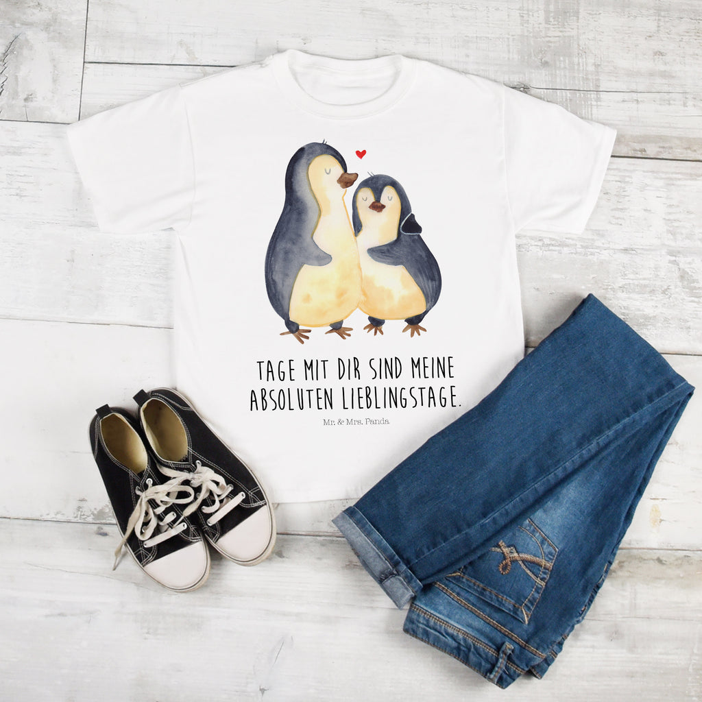 Größe XXL T-Shirt Pinguin umarmend T-Shirt, Shirt, Tshirt, Lustiges T-Shirt, T-Shirt mit Spruch, Party, Junggesellenabschied, Jubiläum, Geburstag, Herrn, Damen, Männer, Frauen, Schlafshirt, Nachthemd, Sprüche, Pinguin, Liebe, Liebespaar, Liebesbeweis, Liebesgeschenk, Verlobung, Jahrestag, Hochzeitstag, Hochzeit, Hochzeitsgeschenk