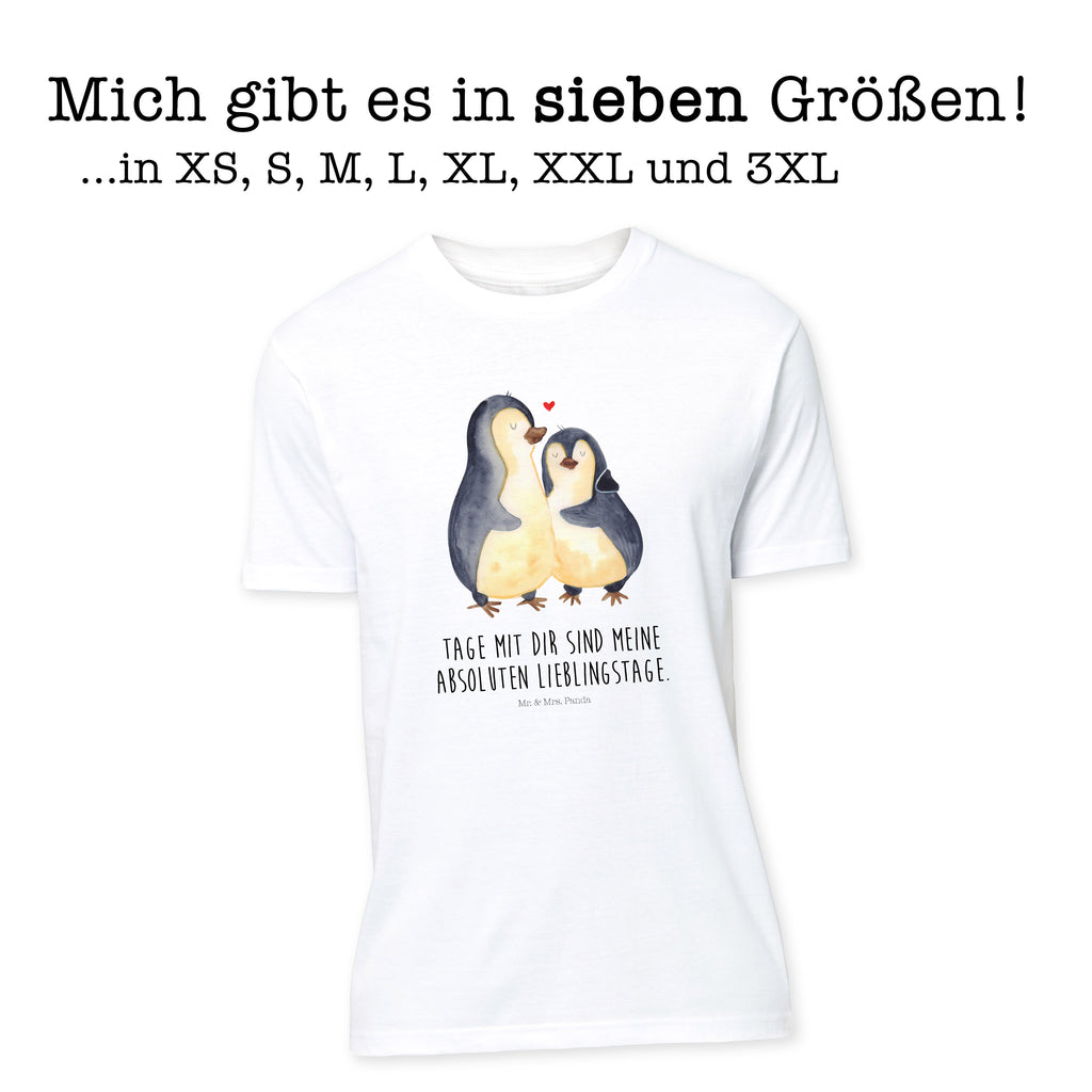 Größe XXL T-Shirt Pinguin umarmend T-Shirt, Shirt, Tshirt, Lustiges T-Shirt, T-Shirt mit Spruch, Party, Junggesellenabschied, Jubiläum, Geburstag, Herrn, Damen, Männer, Frauen, Schlafshirt, Nachthemd, Sprüche, Pinguin, Liebe, Liebespaar, Liebesbeweis, Liebesgeschenk, Verlobung, Jahrestag, Hochzeitstag, Hochzeit, Hochzeitsgeschenk