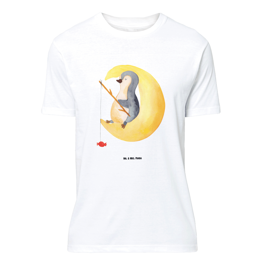 Größe M T-Shirt Pinguin Mond T-Shirt, Shirt, Tshirt, Lustiges T-Shirt, T-Shirt mit Spruch, Party, Junggesellenabschied, Jubiläum, Geburstag, Herrn, Damen, Männer, Frauen, Schlafshirt, Nachthemd, Sprüche, Pinguin, Pinguine, Spruch, schlafen, Nachtruhe, Einschlafen, Schlafzimmer, Schlafstörungen, Gästezimmer