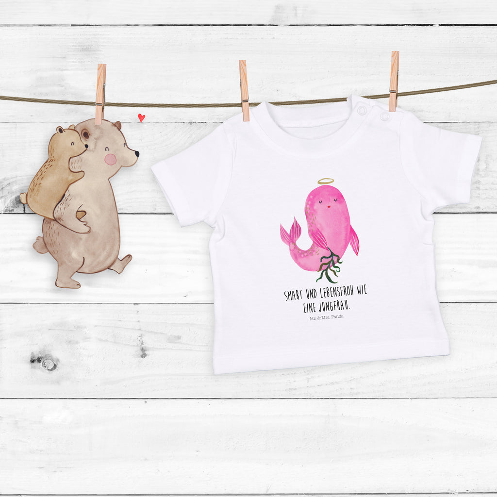 Organic Baby Shirt Sternzeichen Jungfrau Baby T-Shirt, Jungen Baby T-Shirt, Mädchen Baby T-Shirt, Shirt, Tierkreiszeichen, Sternzeichen, Horoskop, Astrologie, Aszendent, Jungfrau, Jungfer, Geschenk, Jungfrau Sternzeichen, Geschenk September, Geschenk August, Geburtstag September, Geburtstag August, Meerjungfrau