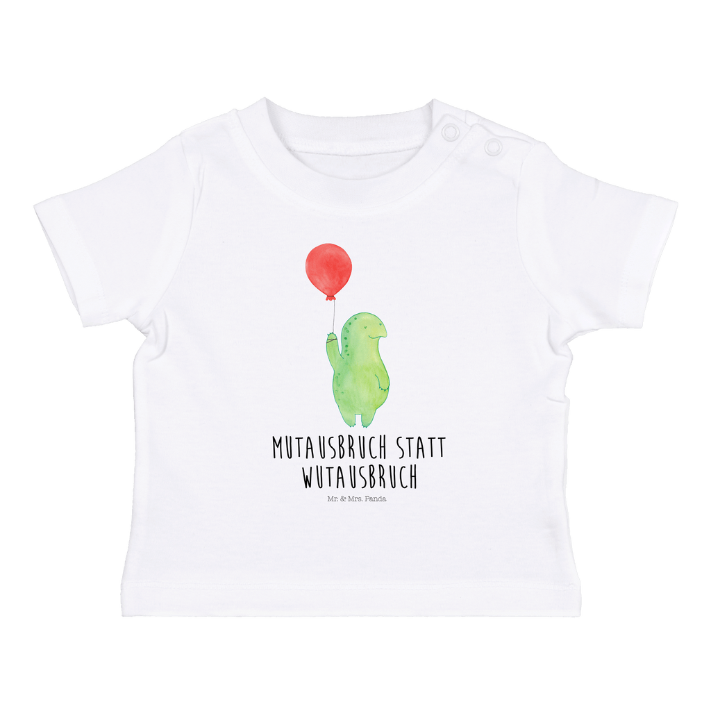Organic Baby Shirt Schildkröte Luftballon Baby T-Shirt, Jungen Baby T-Shirt, Mädchen Baby T-Shirt, Shirt, Schildkröte, Schildkröten, Mutausbruch, Motivation, Motivationsspruch