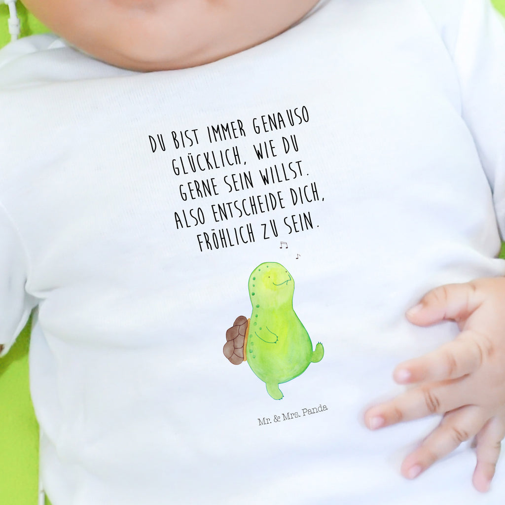 Organic Baby Shirt Schildkröte pfeift Baby T-Shirt, Jungen Baby T-Shirt, Mädchen Baby T-Shirt, Shirt, Schildkröte, Schildi, Schildkröten, fröhlich, Glück, Motivation, Lebensfreude, Depression, Trennung, Neuanfang