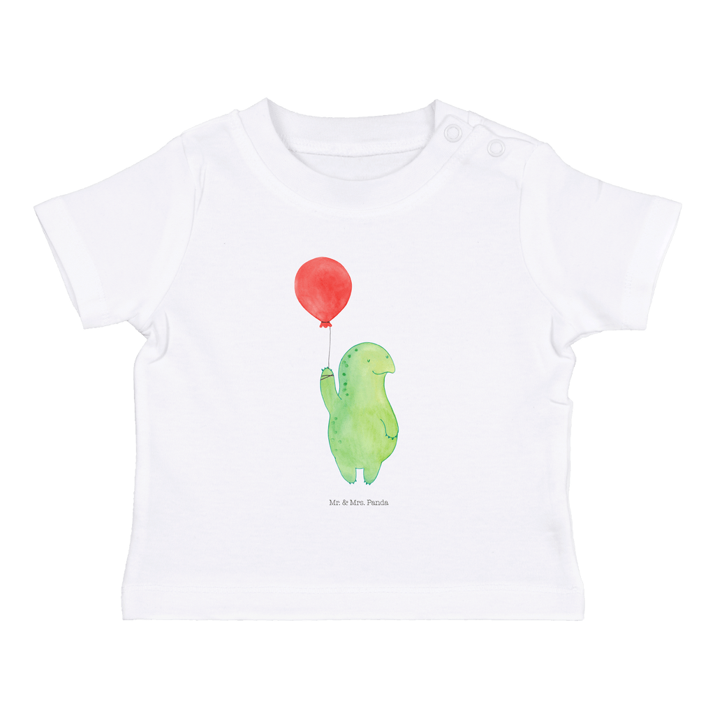 Organic Baby Shirt Schildkröte Luftballon Baby T-Shirt, Jungen Baby T-Shirt, Mädchen Baby T-Shirt, Shirt, Schildkröte, Schildkröten, Mutausbruch, Motivation, Motivationsspruch