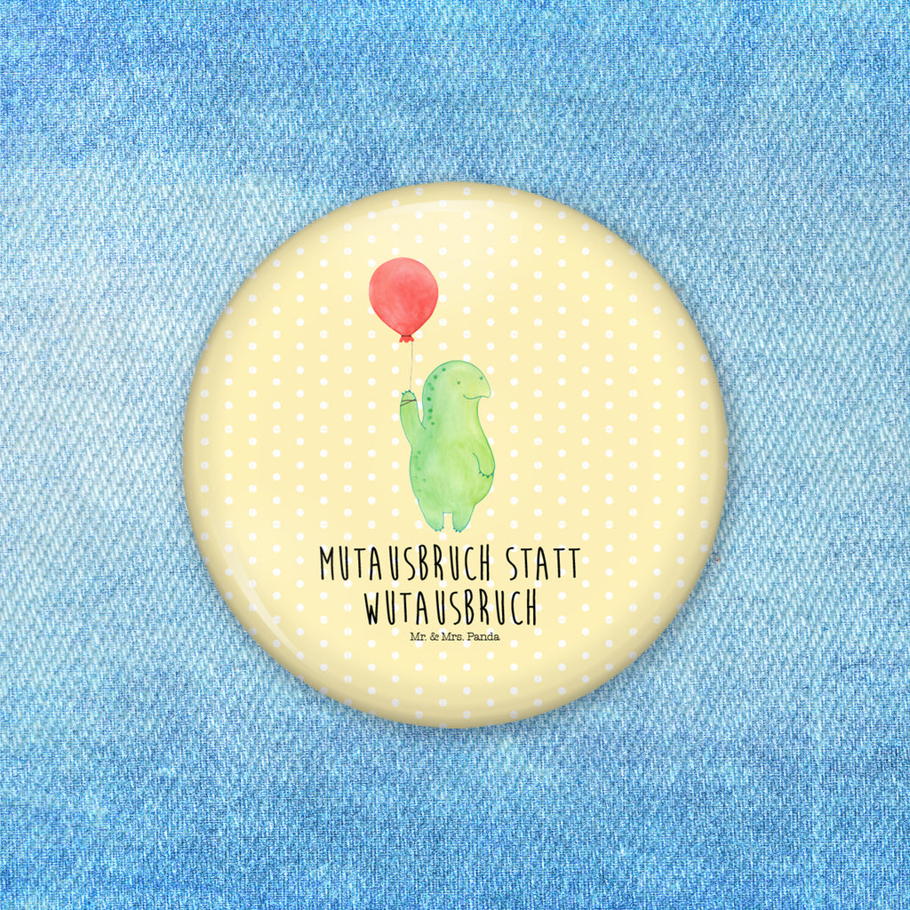 50mm Button Schildkröte Luftballon 50mm Button, Button, Pin, Anstecknadel, Schildkröte, Schildkröten, Mutausbruch, Motivation, Motivationsspruch