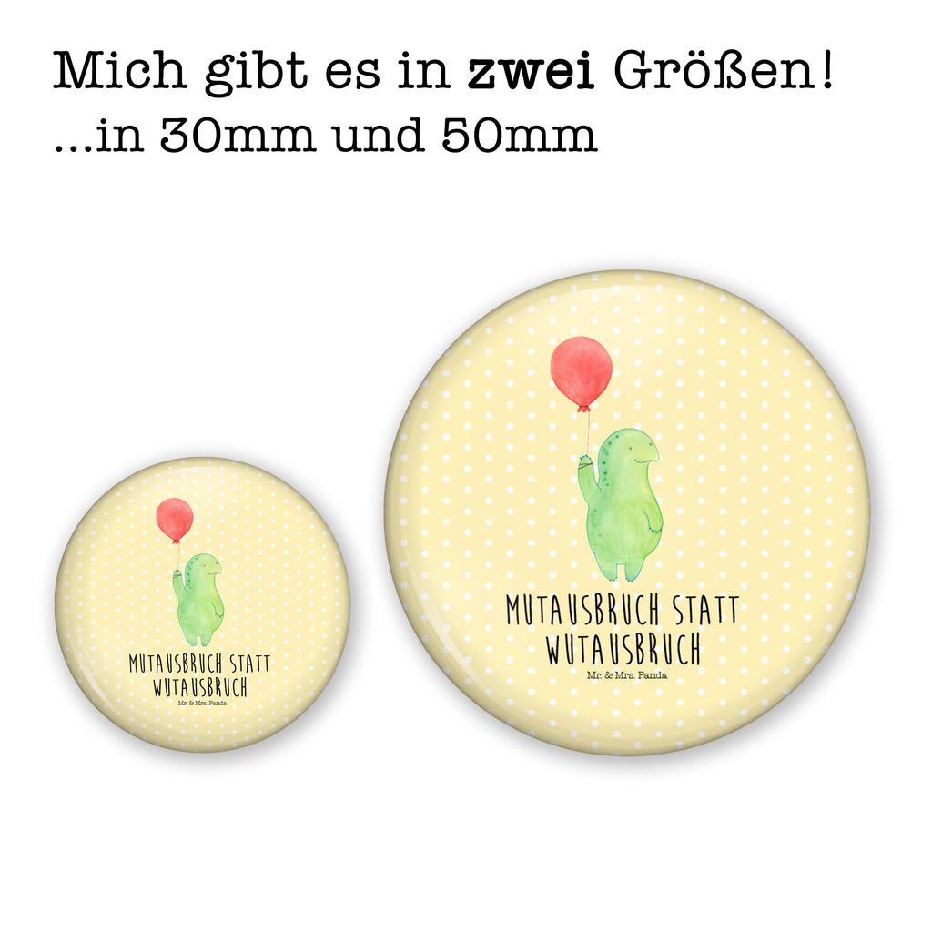 50mm Button Schildkröte Luftballon 50mm Button, Button, Pin, Anstecknadel, Schildkröte, Schildkröten, Mutausbruch, Motivation, Motivationsspruch