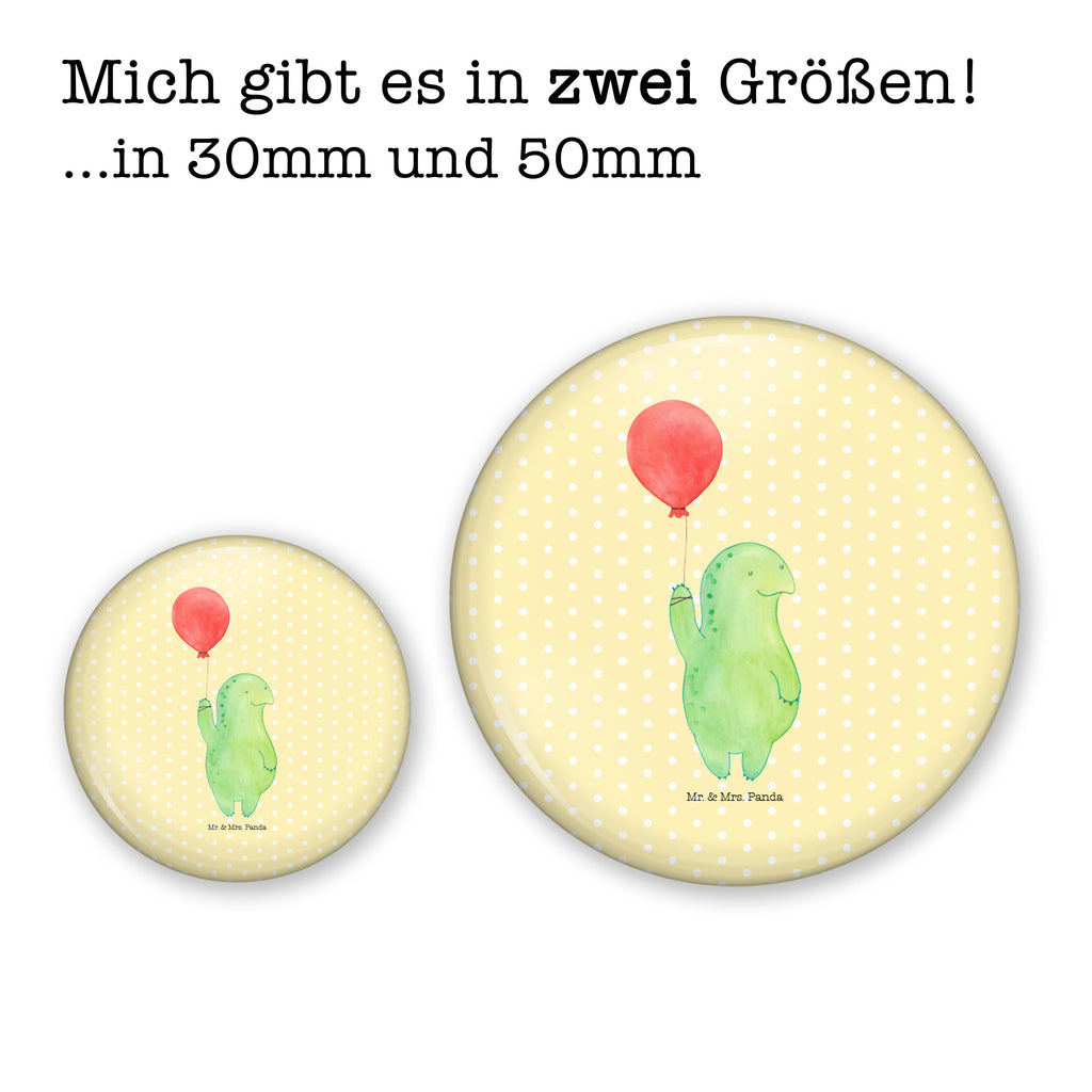 50mm Button Schildkröte Luftballon 50mm Button, Button, Pin, Anstecknadel, Schildkröte, Schildkröten, Mutausbruch, Motivation, Motivationsspruch