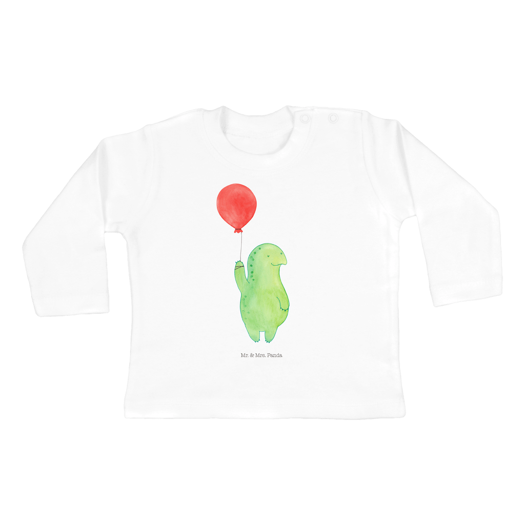 3-6 Monate Baby Longsleeve Schildkröte Luftballon Mädchen, Jungen, Baby, Langarm, Bio, Kleidung, Schildkröte, Schildkröten, Mutausbruch, Motivation, Motivationsspruch