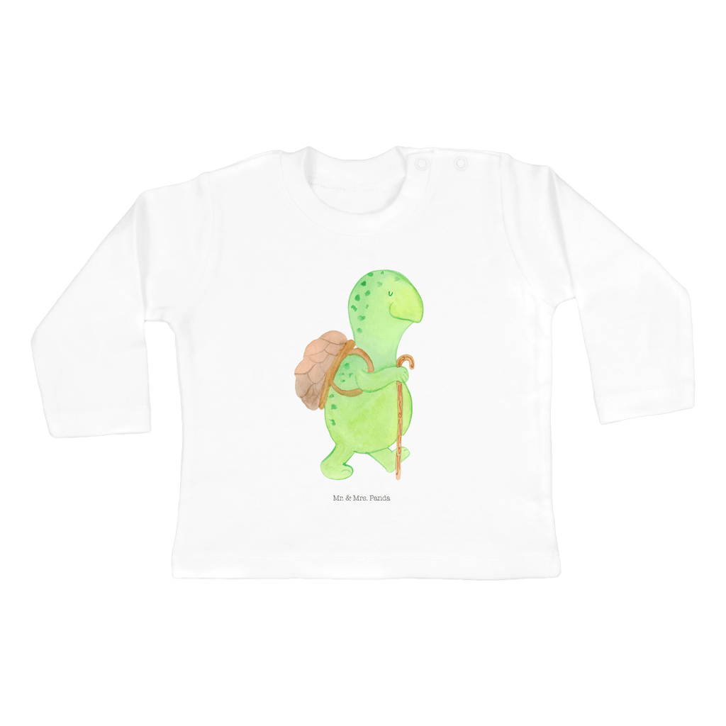 6-12 Monate Baby Longsleeve Schildkröte Wanderer Mädchen, Jungen, Baby, Longsleeve, Langarm, Bio, Kleidung, uni, Langarmshirt, Schildkröte, Schildkröten, Motivation, Motivationsspruch, Motivationssprüche, Neuanfang