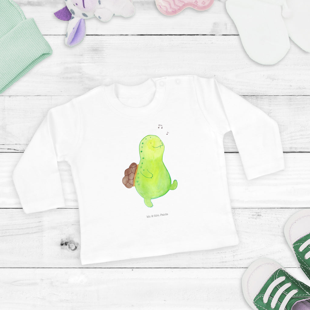 6-12 Monate Baby Longsleeve Schildkröte pfeift Mädchen, Jungen, Baby, Longsleeve, Langarm, Bio, Kleidung, uni, Langarmshirt, Schildkröte, Schildi, Schildkröten, fröhlich, Glück, Motivation, Lebensfreude, Depression, Trennung, Neuanfang
