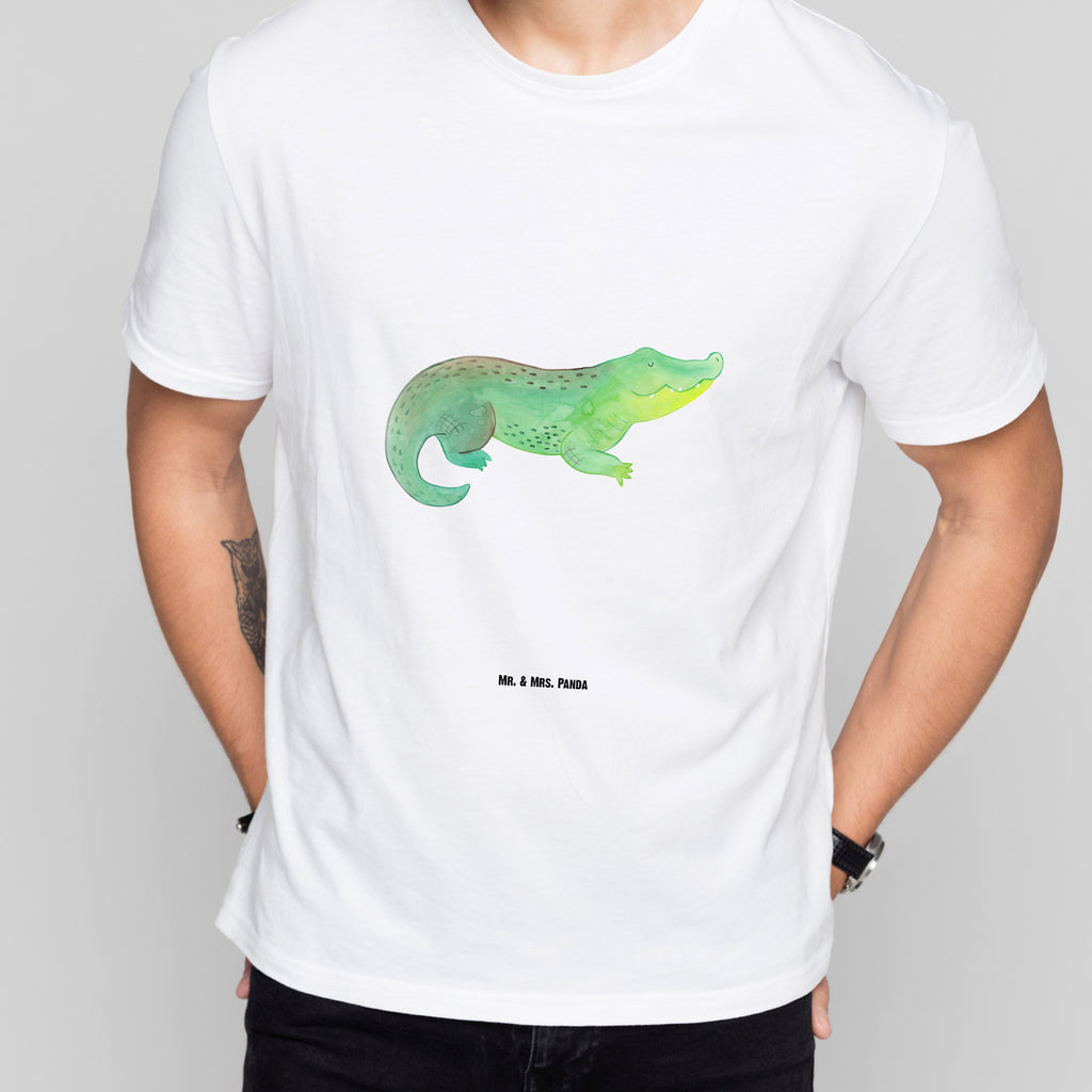 Größe M T-Shirt Krokodil T-Shirt, Shirt, Tshirt, Lustiges T-Shirt, T-Shirt mit Spruch, Party, Junggesellenabschied, Jubiläum, Geburstag, Herrn, Damen, Männer, Frauen, Schlafshirt, Nachthemd, Sprüche, Meerestiere, Meer, Urlaub, Krokodil, Krokodile, verrückt sein, spontan sein, Abenteuerlust, Reiselust, Freundin, beste Freundin, Lieblingsmensch