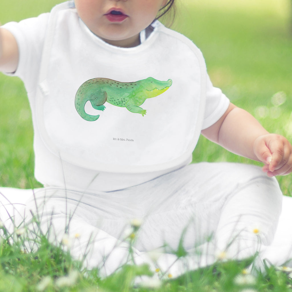 Organic Babylätzchen Krokodil Baby, Lätzchen, Spucktuch, Sabberlätzchen, Klettlätzchen, Babygeschenk, Baby Lätzchen, Geschenk für Geburt, Geschenk zur Geburt, Baby Spucktuch, Babyausstattung, Geschenkidee für Babyparty, Meerestiere, Meer, Urlaub, Krokodil, Krokodile, verrückt sein, spontan sein, Abenteuerlust, Reiselust, Freundin, beste Freundin, Lieblingsmensch