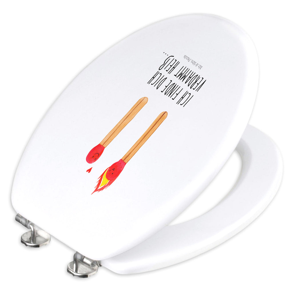 Motiv WC Sitz Streichhölzer Klobrille, Klodeckel, Toilettendeckel, WC-Sitz, Toilette, Liebe, Partner, Freund, Freundin, Ehemann, Ehefrau, Heiraten, Verlobung, Heiratsantrag, Liebesgeschenk, Jahrestag, Hocheitstag, Streichhölzer