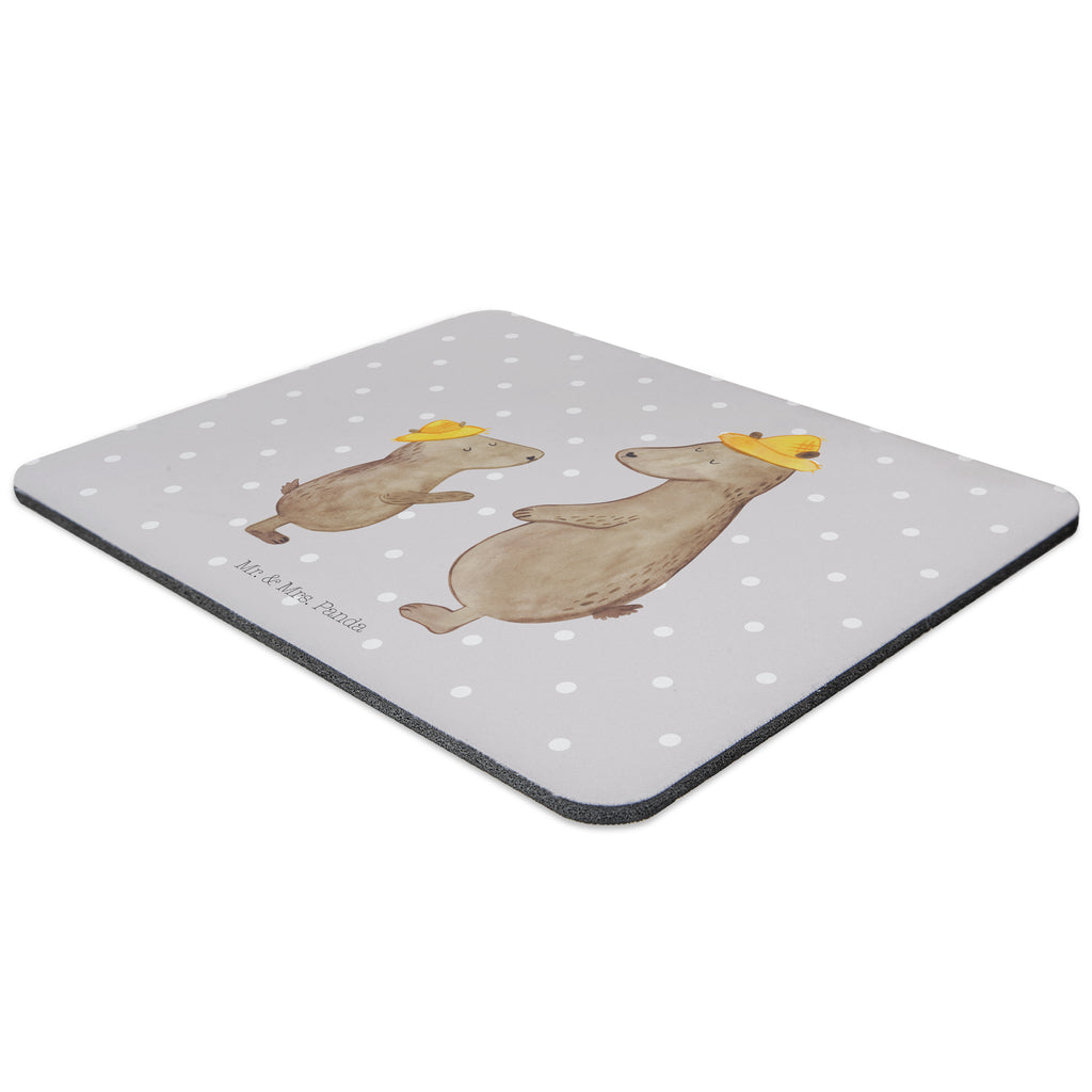 Mauspad Bären mit Hut Mousepad, Computer zubehör, Büroausstattung, PC Zubehör, Arbeitszimmer, Mauspad, Einzigartiges Mauspad, Designer Mauspad, Familie, Vatertag, Muttertag, Bruder, Schwester, Mama, Papa, Oma, Opa, Bär, Bären, Vater, Papi, Paps, Dad, Daddy, Lieblingsmensch, Sohn, Söhne, Kind, Kinder, Vater-Sohn, Family, Vorbild