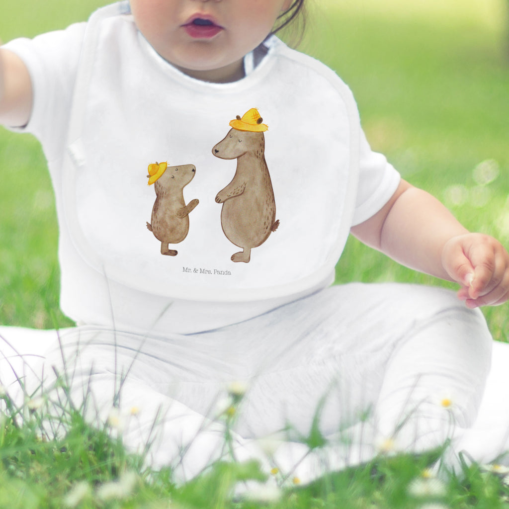 Organic Babylätzchen Bären mit Hut Baby, Lätzchen, Spucktuch, Sabberlätzchen, Klettlätzchen, Babygeschenk, Baby Lätzchen, Geschenk für Geburt, Geschenk zur Geburt, Baby Spucktuch, Babyausstattung, Geschenkidee für Babyparty, Familie, Vatertag, Muttertag, Bruder, Schwester, Mama, Papa, Oma, Opa, Bär, Bären, Vater, Papi, Paps, Dad, Daddy, Lieblingsmensch, Sohn, Söhne, Kind, Kinder, Vater-Sohn, Family, Vorbild