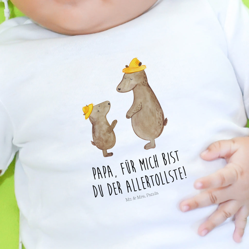 3-6 Monate Baby Longsleeve Bären mit Hut Mädchen, Jungen, Baby, Langarm, Bio, Kleidung, Familie, Vatertag, Muttertag, Bruder, Schwester, Mama, Papa, Oma, Opa, Bär, Bären, Vater, Papi, Paps, Dad, Daddy, Lieblingsmensch, Sohn, Söhne, Kind, Kinder, Vater-Sohn, Family, Vorbild