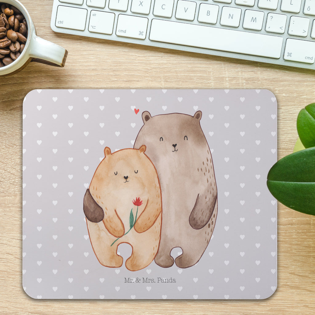 Mauspad Bären Liebe Mousepad, Computer zubehör, Büroausstattung, PC Zubehör, Arbeitszimmer, Mauspad, Einzigartiges Mauspad, Designer Mauspad, Liebe, Partner, Freund, Freundin, Ehemann, Ehefrau, Heiraten, Verlobung, Heiratsantrag, Liebesgeschenk, Jahrestag, Hocheitstag, Verliebt, Verlobt, Verheiratet, Geschenk Freundin, Geschenk Freund, Liebesbeweis, Hochzeitstag, Geschenk Hochzeit, Bären, Bärchen, Bär