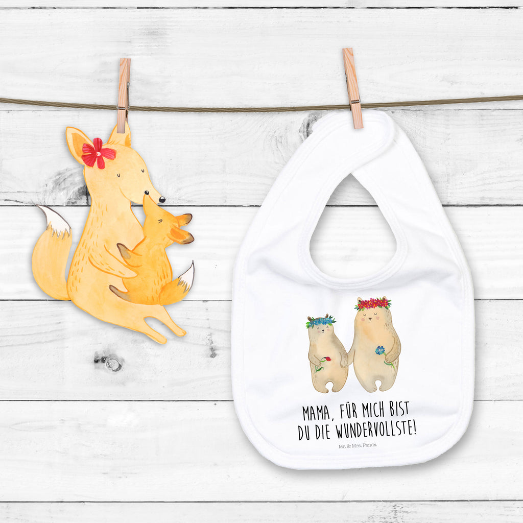 Organic Babylätzchen Bären mit Blumenkranz Baby, Lätzchen, Spucktuch, Sabberlätzchen, Klettlätzchen, Babygeschenk, Baby Lätzchen, Geschenk für Geburt, Geschenk zur Geburt, Baby Spucktuch, Babyausstattung, Geschenkidee für Babyparty, Familie, Vatertag, Muttertag, Bruder, Schwester, Mama, Papa, Oma, Opa, Bär, Bären, Mutter, Mutti, Mami, Lieblingsmensch, Lieblingsmama, beste Mutter, weltbeste Mama, Geschenk Mama. Muttertag, Tochter, Kind, Kinder, Töchter, Family, Vorbild