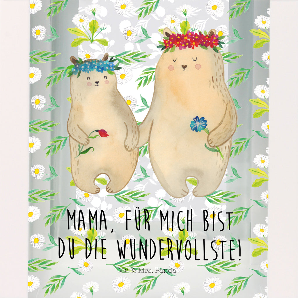 Deko Laterne Bären mit Blumenkranz Gartenlampe, Gartenleuchte, Gartendekoration, Gartenlicht, Laterne  kleine Laternen, XXL Laternen, Laterne groß, Familie, Vatertag, Muttertag, Bruder, Schwester, Mama, Papa, Oma, Opa, Bär, Bären, Mutter, Mutti, Mami, Lieblingsmensch, Lieblingsmama, beste Mutter, weltbeste Mama, Geschenk Mama. Muttertag, Tochter, Kind, Kinder, Töchter, Family, Vorbild
