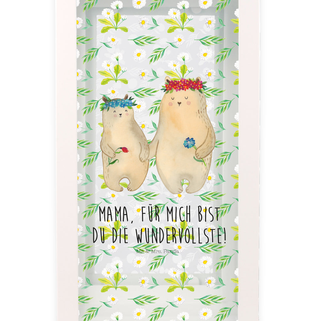 Deko Laterne Bären mit Blumenkranz Gartenlampe, Gartenleuchte, Gartendekoration, Gartenlicht, Laterne  kleine Laternen, XXL Laternen, Laterne groß, Familie, Vatertag, Muttertag, Bruder, Schwester, Mama, Papa, Oma, Opa, Bär, Bären, Mutter, Mutti, Mami, Lieblingsmensch, Lieblingsmama, beste Mutter, weltbeste Mama, Geschenk Mama. Muttertag, Tochter, Kind, Kinder, Töchter, Family, Vorbild