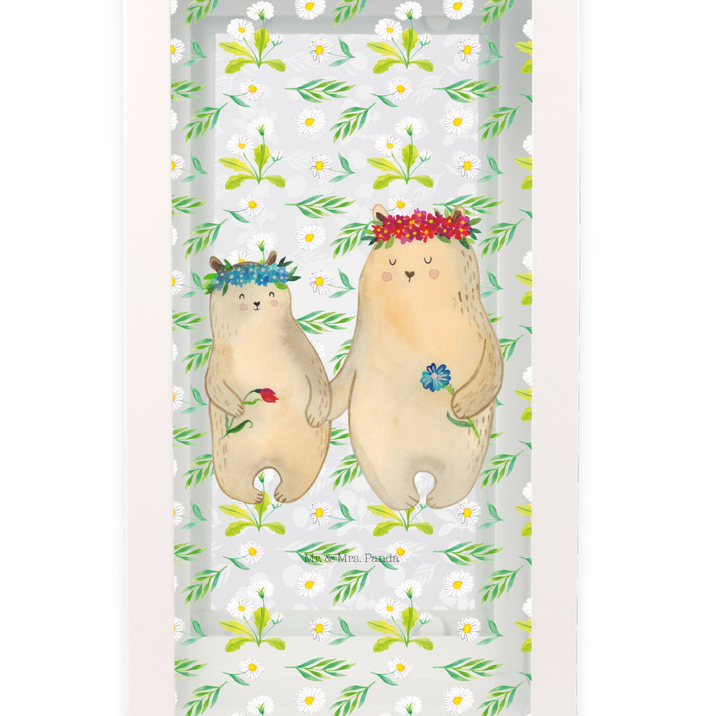 Deko Laterne Bären mit Blumenkranz Gartenlampe, Gartenleuchte, Gartendekoration, Gartenlicht, Laterne  kleine Laternen, XXL Laternen, Laterne groß, Familie, Vatertag, Muttertag, Bruder, Schwester, Mama, Papa, Oma, Opa, Bär, Bären, Mutter, Mutti, Mami, Lieblingsmensch, Lieblingsmama, beste Mutter, weltbeste Mama, Geschenk Mama. Muttertag, Tochter, Kind, Kinder, Töchter, Family, Vorbild