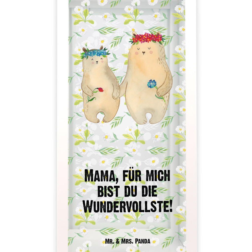 Deko Laterne Bären mit Blumenkranz Gartenlampe, Gartenleuchte, Gartendekoration, Gartenlicht, Laterne  kleine Laternen, XXL Laternen, Laterne groß, Familie, Vatertag, Muttertag, Bruder, Schwester, Mama, Papa, Oma, Opa, Bär, Bären, Mutter, Mutti, Mami, Lieblingsmensch, Lieblingsmama, beste Mutter, weltbeste Mama, Geschenk Mama. Muttertag, Tochter, Kind, Kinder, Töchter, Family, Vorbild