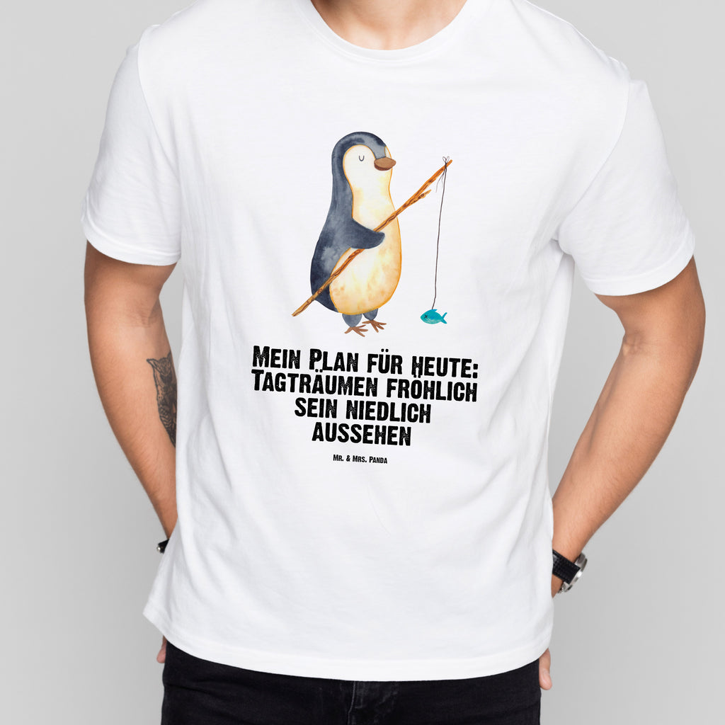 Größe XL T-Shirt Pinguin Angler T-Shirt, Shirt, Tshirt, Lustiges T-Shirt, T-Shirt mit Spruch, Party, Junggesellenabschied, Jubiläum, Geburstag, Herrn, Damen, Männer, Frauen, Schlafshirt, Nachthemd, Sprüche, Pinguin, Pinguine, Angeln, Angler, Tagträume, Hobby, Plan, Planer, Tagesplan, Neustart, Motivation, Geschenk, Freundinnen, Geschenkidee, Urlaub, Wochenende