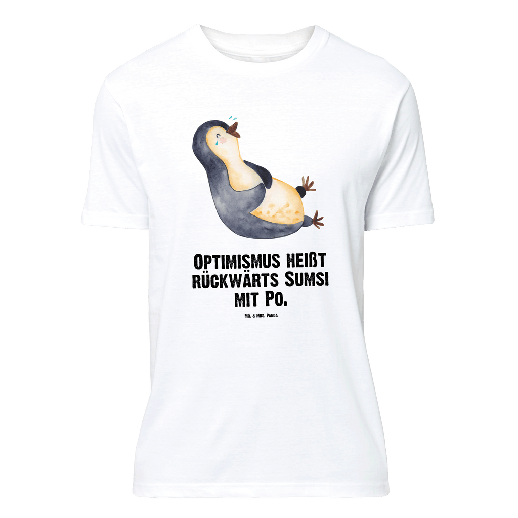 Größe L T-Shirt Pinguin lachend T-Shirt, Shirt, Tshirt, Lustiges T-Shirt, T-Shirt mit Spruch, Party, Junggesellenabschied, Jubiläum, Geburstag, Herrn, Damen, Männer, Frauen, Schlafshirt, Nachthemd, Sprüche, Pinguin, Pinguine, lustiger Spruch, Optimismus, Fröhlich, Lachen, Humor, Fröhlichkeit