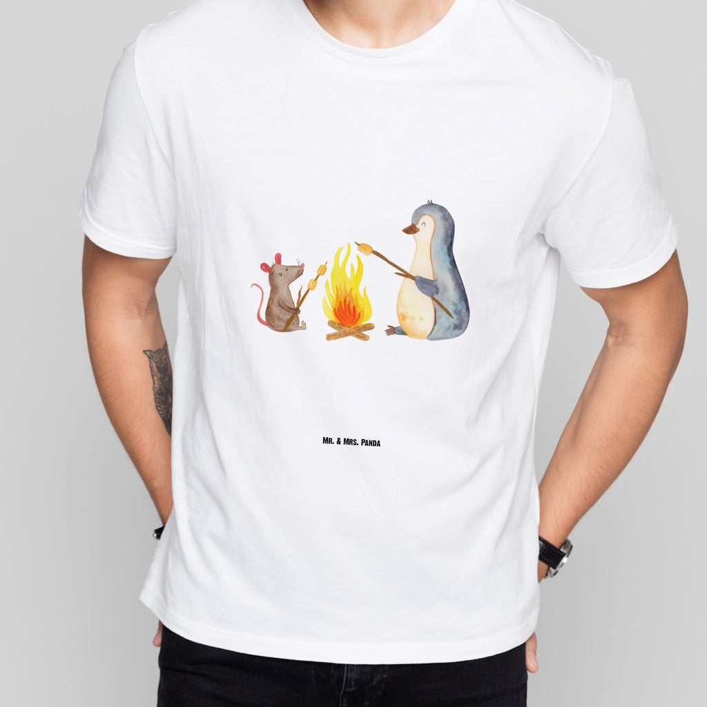 Größe L T-Shirt Pinguin Lagerfeuer T-Shirt, Shirt, Tshirt, Lustiges T-Shirt, T-Shirt mit Spruch, Party, Junggesellenabschied, Jubiläum, Geburstag, Herrn, Damen, Männer, Frauen, Schlafshirt, Nachthemd, Sprüche, Pinguin, Maus, Pinguine, Lagerfeuer, Leben, Arbeit, Job, Motivation, Büro, Büroalltag, Lebensspruch, Lebensmotivation, Neustart, Liebe, grillen, Feuer, Marshmallows